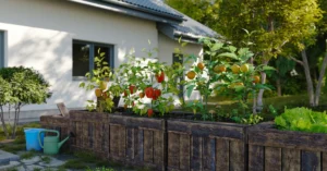 Vegetable Garden at Home